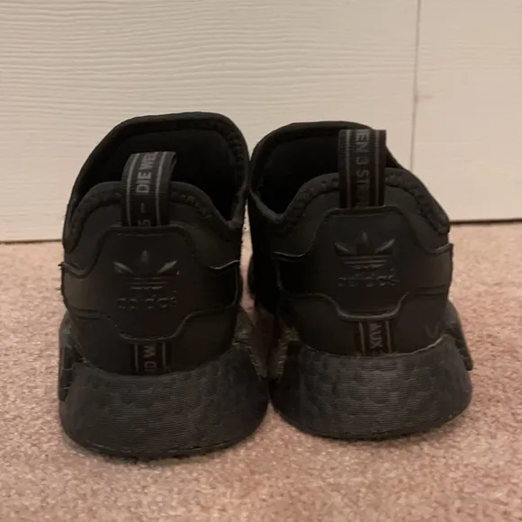 Black adidas sneakers