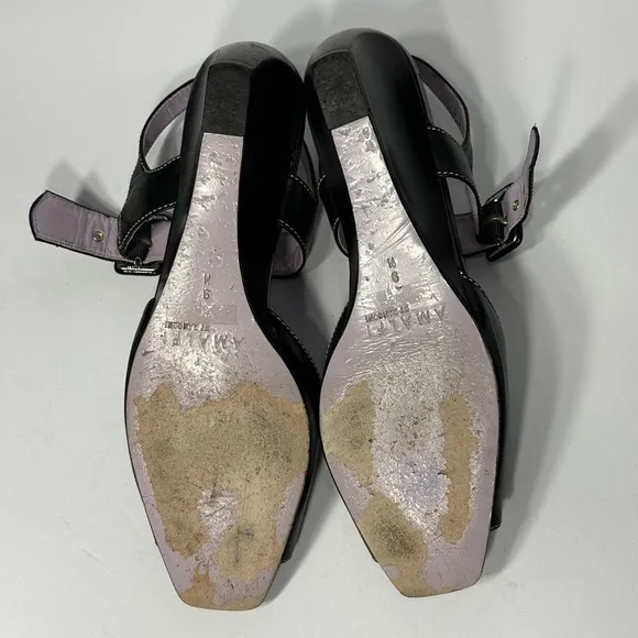 Black Women's Sandals Amalfi size 9N pre owned