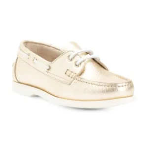 BOCAGE Made In Portugal Leather Boat Shoes