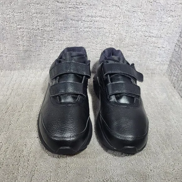 Brooks Addiction Walker 2 Men's Size US 9.5 Black Leather Sneakers 1203091D072