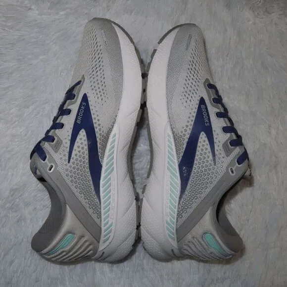 Brooks Adrenaline GTS 22 Alloy Blue Green Road-Running Sneakers Size 9.5