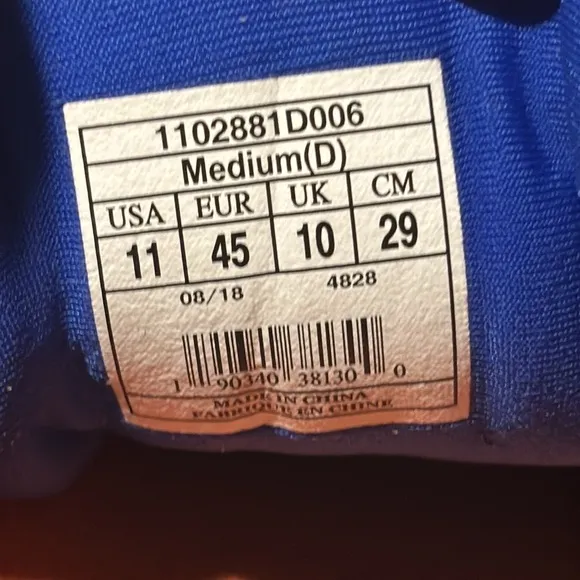 Brooks Ghost 11 Gray Blue Running Comfort Shoes Size 11