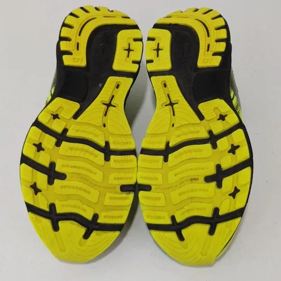 Brooks Ghost 14 Neutral Running Shoe Men's Size 9 Bright Neon