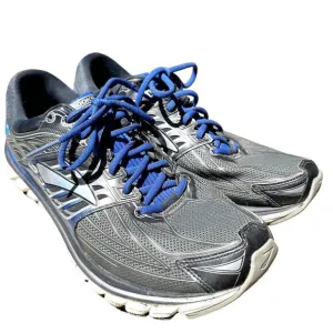 Brooks Glycerin 14 Running Shoes Athletic Low Top Lace up Black Blue 11.5 D