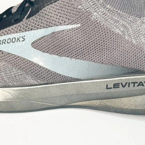 Brooks Levitate 4.0 Running Sneakers Shoes Grey Silver Men 11