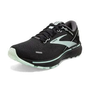 BROOKS WOMEN'S GHOST 14 GTX WATERPROOF NEUTRAL RUNNING SHOE - BLACK/BLACKEN