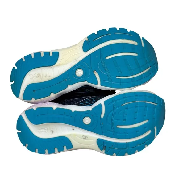 Brooks Women's Glycerin 20 Running Shoes - Black and Blue size 8.5 B