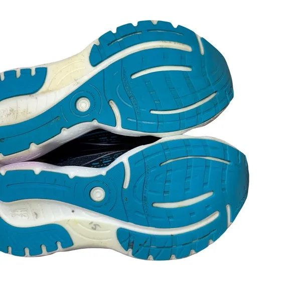 Brooks Women's Glycerin 20 Running Shoes - Black and Blue size 8.5 B