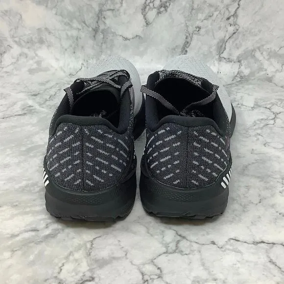Brooks Womens Size 8.5W Black White Violet Launch 10 Running Sneakers P2-3