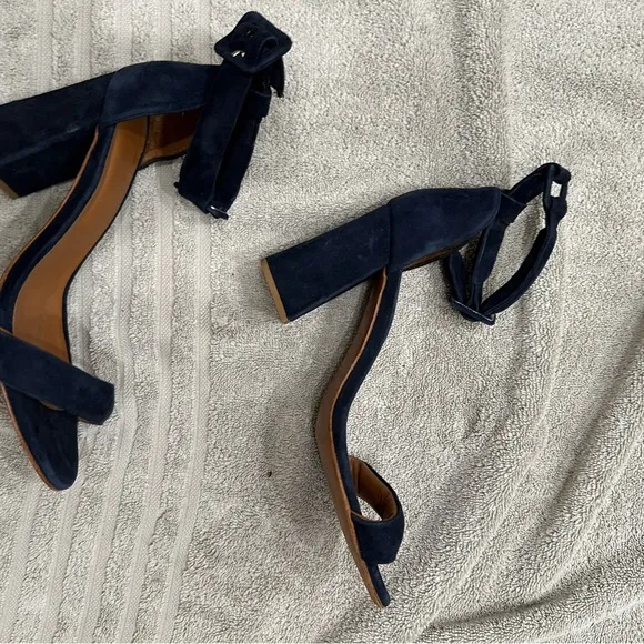 By Far lady of the evening strappy suede heels 40