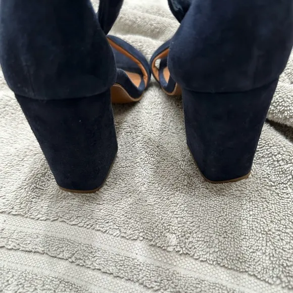 By Far lady of the evening strappy suede heels 40