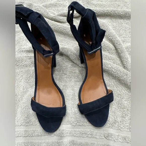By Far lady of the evening strappy suede heels 40