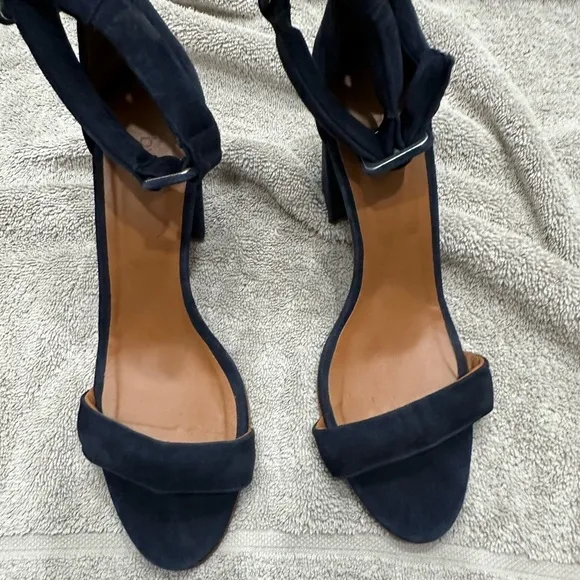By Far lady of the evening strappy suede heels 40