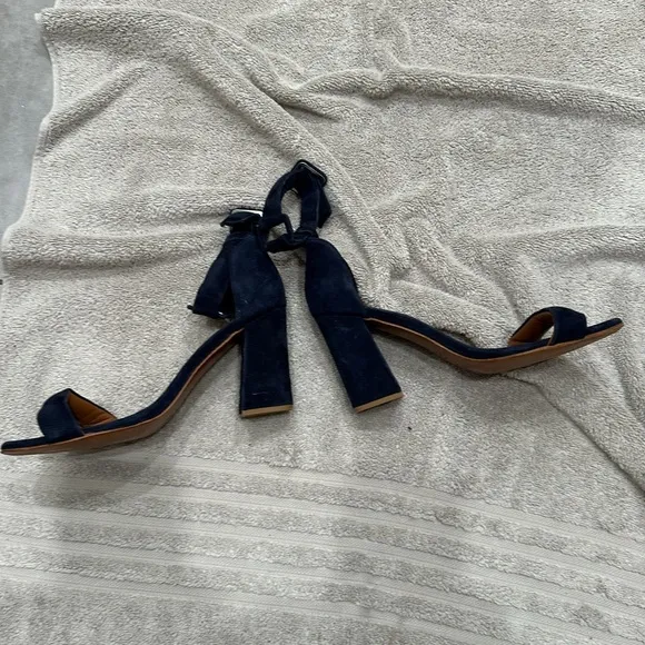By Far lady of the evening strappy suede heels 40