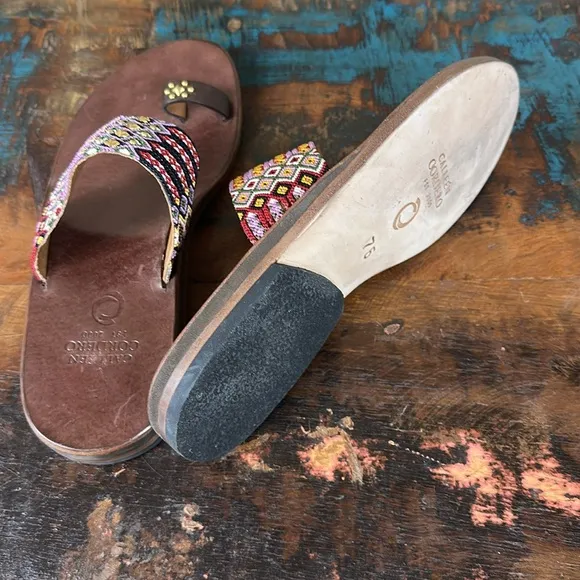 Calleen Cordero “Papi sandals”. New in box.