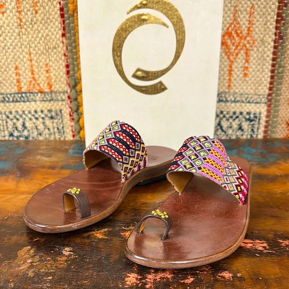 Calleen Cordero “Papi sandals”. New in box.