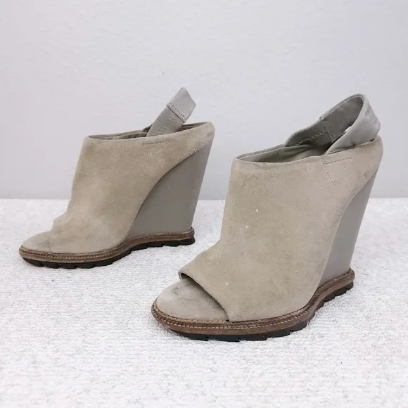 Camilla Skovgaard Open Toe Wedge Pumps