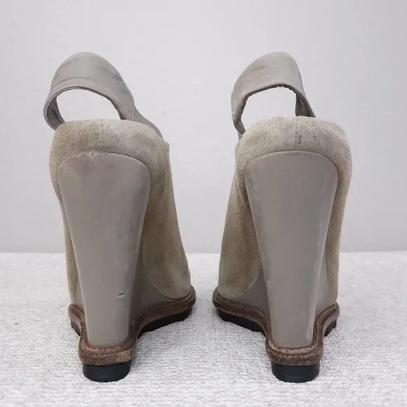 Camilla Skovgaard Open Toe Wedge Pumps