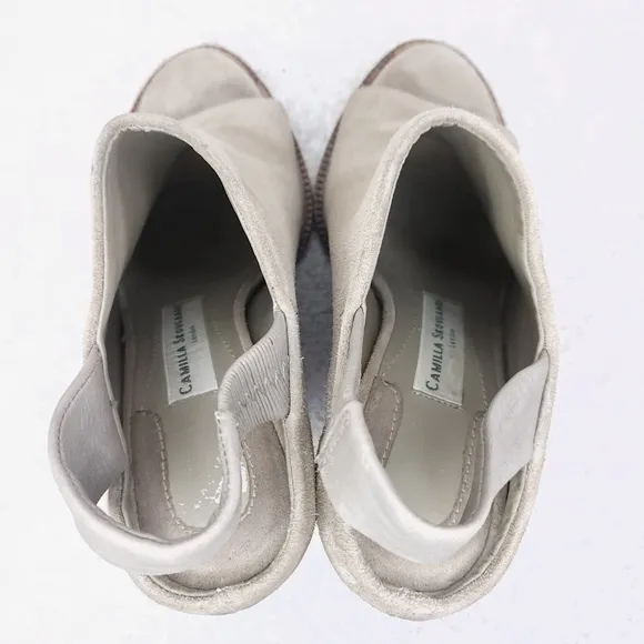 Camilla Skovgaard Open Toe Wedge Pumps
