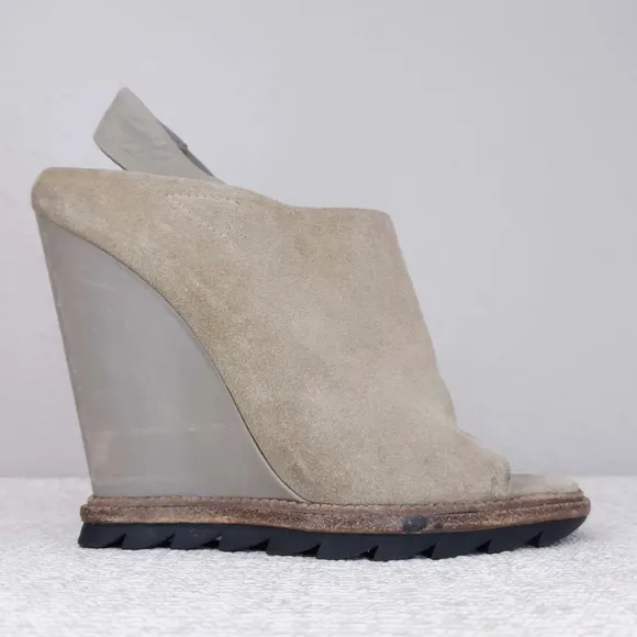 Camilla Skovgaard Open Toe Wedge Pumps