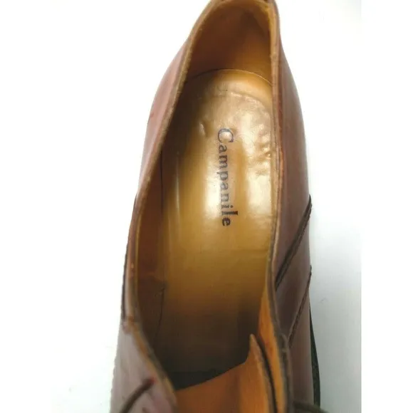 Campanile Men's Size 9 Apron Toe Oxford