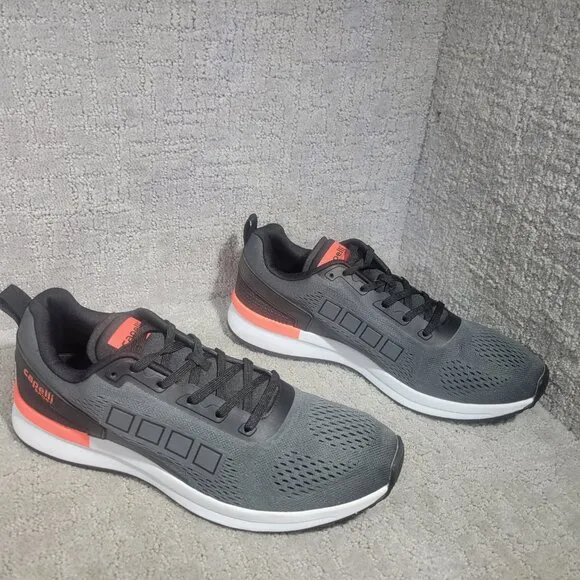 Capelli Adult Pro Glide II Mens Size US 13 Gray Low Top Mesh Athletic Sneakers