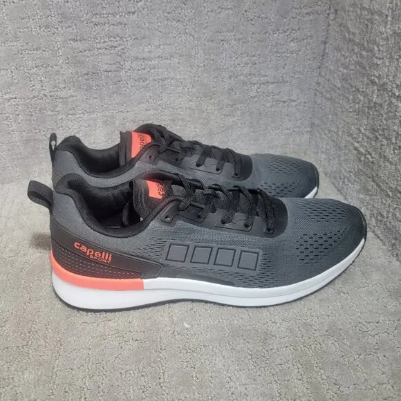 Capelli Adult Pro Glide II Mens Size US 13 Gray Low Top Mesh Athletic Sneakers
