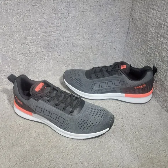 Capelli Adult Pro Glide II Mens Size US 13 Gray Low Top Mesh Athletic Sneakers