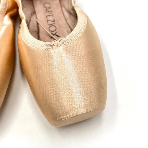 Capezio Size 4M Donatella 1138W #2 Petal Pink Pointe Ballet Dance Shoes