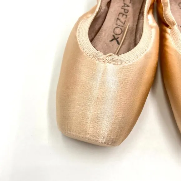 Capezio Size 4M Donatella 1138W #2 Petal Pink Pointe Ballet Dance Shoes