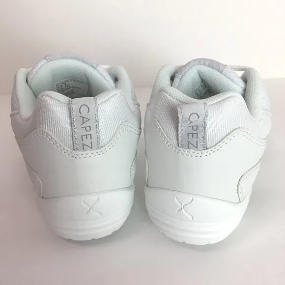 Capezio White DS11 Fierce Dansneakers Dance Sneakers Shoes Size 4 NEW