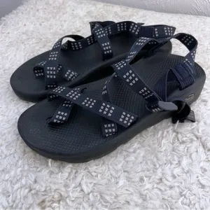 Chaco Sandals Mens Z/Cloud 2 Strappy Toe Loop Doot Navy Water Hiking SZ 11