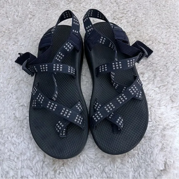 Chaco Sandals Mens Z/Cloud 2 Strappy Toe Loop Doot Navy Water Hiking SZ 11