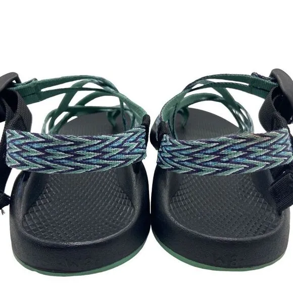 Chaco ZX/2 Classic Double Strap Sandals Teal Blue Womens Size 8