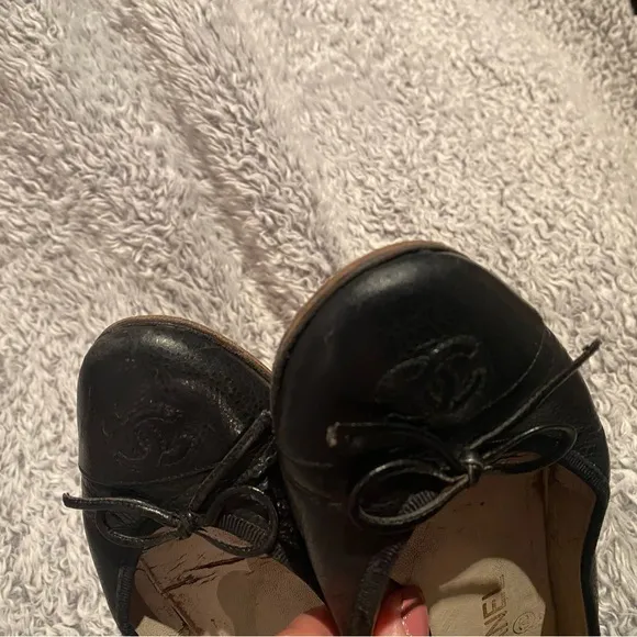 channel CC flat shoes authentic