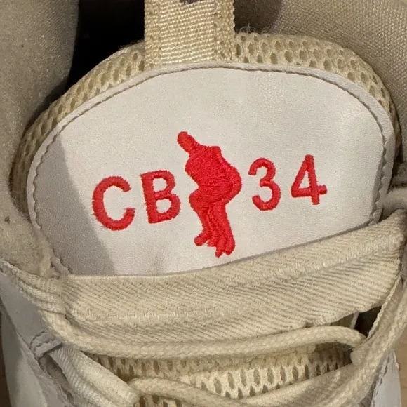 Charles Barkley CB34 Nike Air Max Basketball Shoes Sneakers 414243-101 Size 12