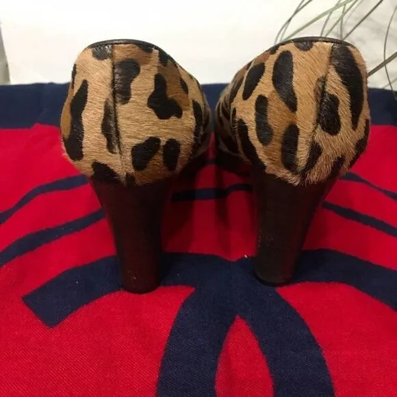 CHRISTIAN LOUBOUTIN Paris PONY LEOPARD‎