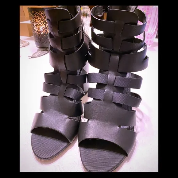 Circus by Sam Edelman Stack Open Toe Heels