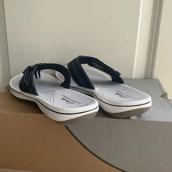 Clarks Comfort Slip on Slippers /Shoes Women Sandal- W 8