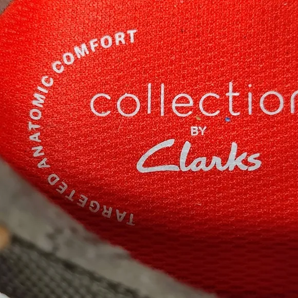 Clarks Gaskill Olive Comb Lace Up Sneaker Mens Comfort Casual Shoe Size 12M