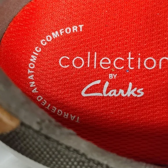 Clarks Gaskill Olive Comb Lace Up Sneaker Mens Comfort Casual Shoe Size 12M