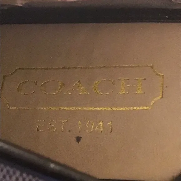 Coach “Josie” Women’s Flat Shoes