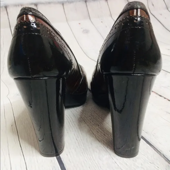 Coach peep toe style pumps