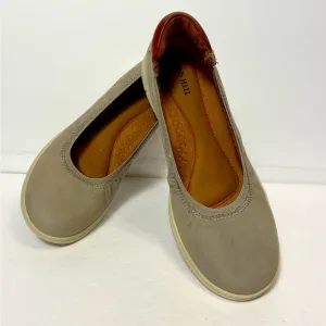Cobb Hill Leather Flat Lidia Ballet walking shoes Gray 7 NWT Ret At $120