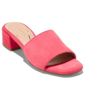 Cole Haan Geranium Calli Single Band Block Heel Slide Sandal - Size 9.5