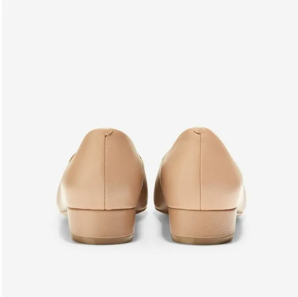 COLE HAAN Leah Skimmer Flat In Maple Brown Sz: 5.5 **New**