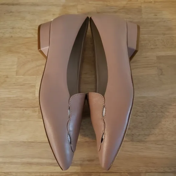 COLE HAAN Leah Skimmer Flat In Maple Brown Sz: 5.5 **New**