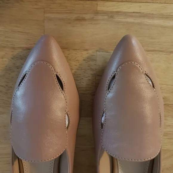 COLE HAAN Leah Skimmer Flat In Maple Brown Sz: 5.5 **New**