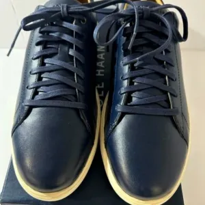 Cole Haan Men's Grand Crosscourt II Sneakers Blue Size 8.5 New In Box