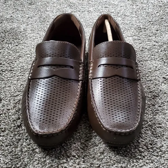 Cole Haan Men's Grand Laser Penny Driver Driving Style Loafer